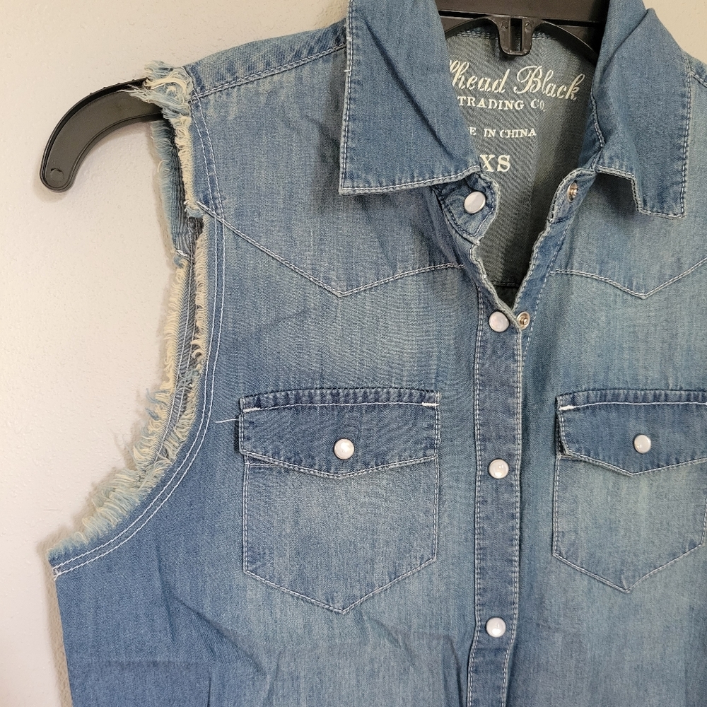 Denim Vest - Picture 2 of 4